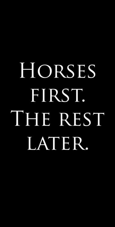 We couldn't agree more. Equine Quotes, Inspirational Horse Quotes, Horse Riding Quotes, Equestrian Quotes, Cowgirl Quotes, Riding Quotes, Country Quotes, Horse Quotes, Horse Shirt