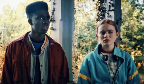 Max And Lucas Costume, Lucas And Max Season 4, Lucas Stranger Things Season 4, Lumax Season 4, Max Mayfield And Lucas Sinclair, Max And Lucas Stranger Things, Madmax Aesthetic, Max And Lucas, Max Costume