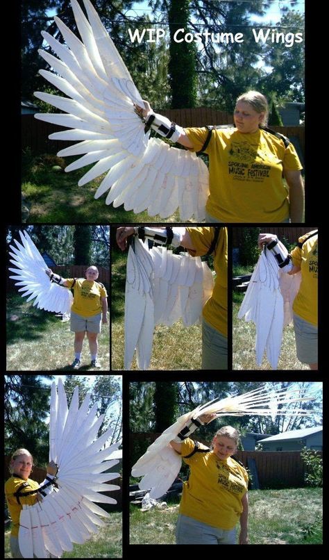 Cosplay Wings, Costume Wings, Cosplay Tutorial, Wings Costume, Cosplay Diy, Cosplay Tips, Diy Costumes, Halloween Cosplay, Cool Costumes