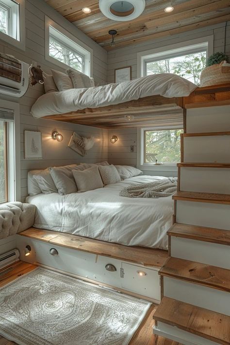 Dream Bedroom Inspiration, Dream House Rooms, Cozy Room Decor, Dream Room Inspiration, Room Makeover Bedroom, Tiny House Living, Dream House Interior, Design Your Dream House, Tiny House Design