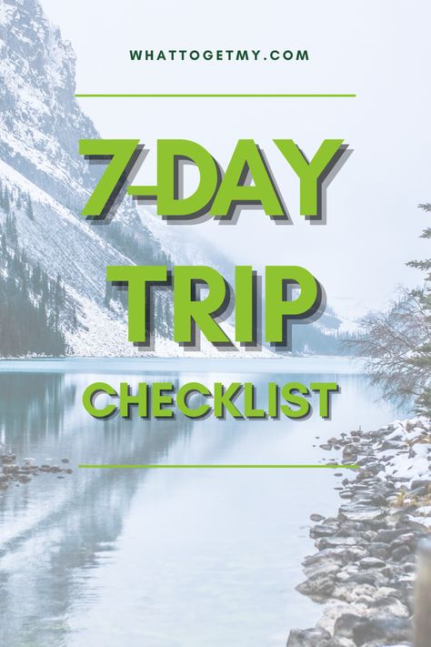 Worried about the things that you should bring on a 7-day trip? Packing ain’t easy! Lucky for you, we rounded up the things that are essential on your dream vacation. Here is our 7-day trip checklist! What To Bring On A 7 Day Trip, What To Pack For A 7 Day Trip, Packing List For 5 Day Trip, What To Pack For 7 Day Vacation, 7 Day Trip Packing List, Packing Books, Trip Checklist, Vacation 2023, Trip Packing