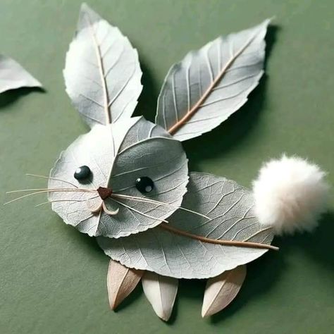 Leaves Craft Ideas, Leaves Craft, Thanksgiving Crafts Preschool, Leaf Projects, Leaf Artwork, Leaf Animals, Pressed Flower Crafts, Easy Fall Crafts, Toddler Arts And Crafts