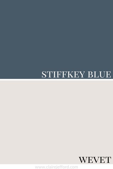 Farrow & Ball Stiffkey Blue Colour Review by Claire Jefford Blue Paint Colors Farrow And Ball, Farrow And Ball Navy Paint, Farrow And Ball Navy Blue, Stiffkey Blue Vs Hague Blue, Stiffkey Blue Bedroom, Stiffkey Blue Farrow And Ball, Dix Blue Farrow And Ball, Dark Blue Lounge, Farrow And Ball Stiffkey Blue