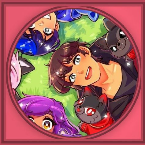 Aphmau And Aaron Matching Icons, Aphmau Matching Pfp, Aphmau Icon, Aphmau Pfp, Friend Matching Pfp, Aphmau Aaron, Aphmau Crew, Aphmau Wallpaper, Aphmau And Friends