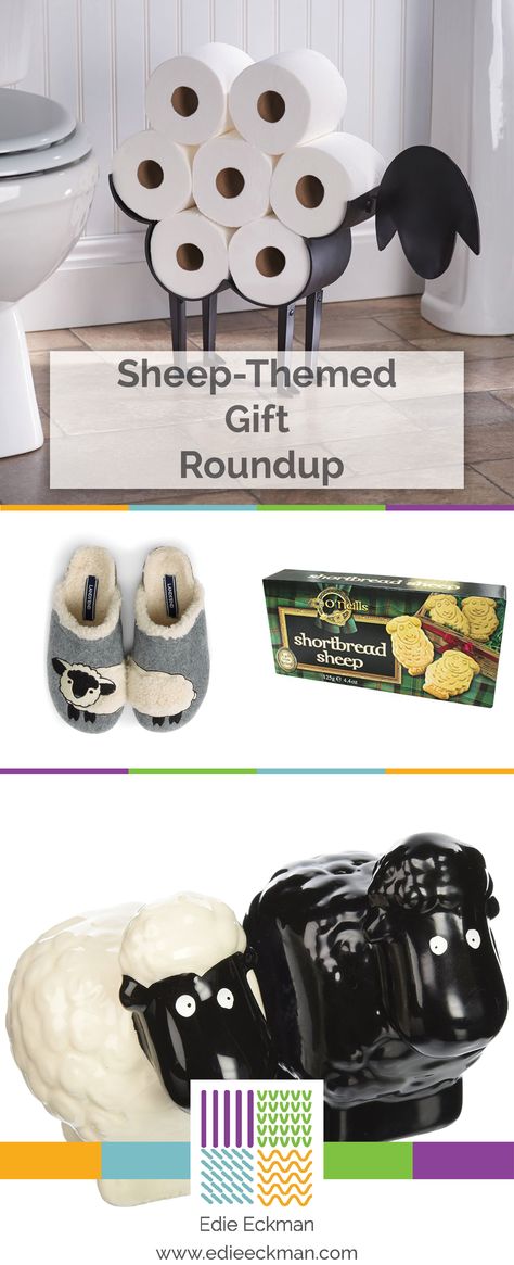 Sheep-Themed Gift Roundup Sheep Bathroom Decor, Sheep Wedding, Thank You Baskets, Q Tip Holder, Toilet Paper Holder Wall, Prank Gifts, Toilet Roll Holder, Present Gift, Birthday Presents