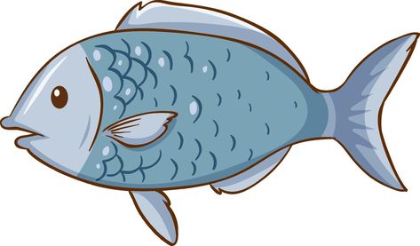 Fish cartoon style isolated Fish Cartoon Images, Papan Tulis Kapur, Under The Sea Crafts, Fish Cartoon, Image Of Fish, Fish Clipart, Stained Glass Studio, Kawaii Disney, Food Cartoon