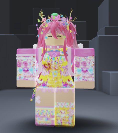 a pink roblox outfit Outfits Roblox Girl, Dreamcore Outfits, Pink Kidcore, Weirdcore Outfits, Outfits Roblox, Join My Group, Roblox Outfit Ideas, Roblox Outfit, Outfit Idea