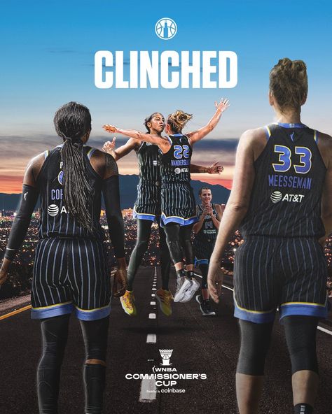 Chicago Sky on Twitter: "Good news, #skytown: We. Are. IN! After the Mystics defeated the Sun earlier today, we’ve officially clinched our spot in the #CommissionersCup Championship Game!… https://t.co/rQ3MHJvJHd" Soccer Poster, Championship Game, Wnba, Good News, Ncaa, The Sun, Chicago, Soccer, Baseball Cards