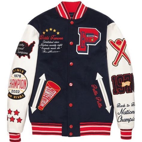 CityMan (@citymanusa) • Instagram photos and videos Varsity Jacket Design Ideas, Fall Leather Jacket, Pelle Pelle Jackets, Trendy Leather Jacket, Boys Leather Jacket, College Jacket, Winter Leather Jackets, College Jackets, Girls Hoodie