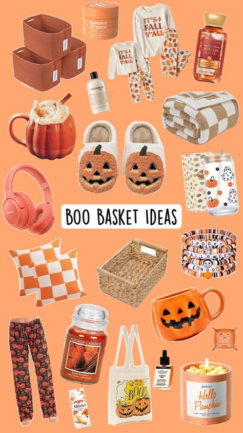 Cute Boo Basket Ideas for Halloween and Fall Get ready to make Halloween extra special with these 45+ Boo Basket fillers! From cozy slippers and PJs to festive mugs and candles, this post is packed with creative ideas to surprise and delight your loved ones. Perfect for anyone looking to create the ultimate Halloween Boo Basket, these ideas are fun, easy, and budget-friendly. Halloween, Boo Basket ideas, DIY Halloween gifts #boobasket #boobasketideas #fall #halloween #stanley #viral #fyp #gifts Boo Basket Ideas For Best Friend, Boo Basket Ideas, Diy Halloween Gifts, Halloween Sleepover, Fall Gift Baskets, Boo Baskets, Halloween Gift Baskets, Boo Boo Bags, Halloween Teacher Gifts