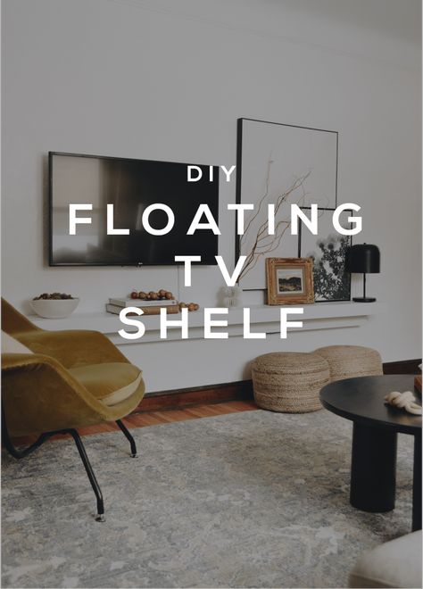 Floating Media Shelf, Floating Shelf Tv Stand, Shelves Under Tv, Tv Floating Shelves, Floating Shelves Tv, Shelf Under Tv, Floating Shelf Under Tv, Floating Media Console, Shelves Around Tv