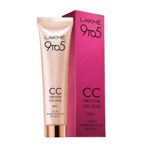 Lakme Cc Cream, Fair Complexion, Skin Care Range, 9 To 5, Cc Cream, Beauty Wellness, Packaging Labels, Even Skin Tone, Natural Glow