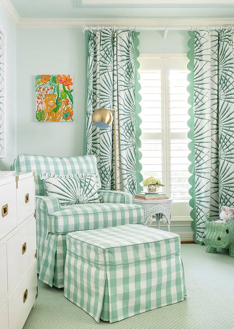 Creative Curtains, Condo Decor, Happy Room, Drapery Designs, Nursery Room Design, Green Nursery, Gender Neutral Nursery, Big Girl Rooms, Valances