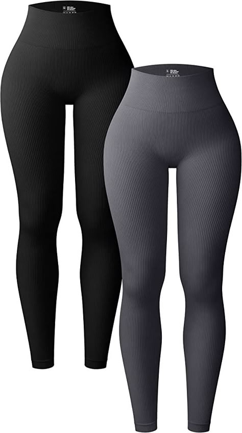 Best Yoga Leggings, Dr Wardrobe, High Waist Yoga Pants, Waist Workout, Ribbed Leggings, Dr Closet, Best Leggings, Womens Activewear, Athletic Pants