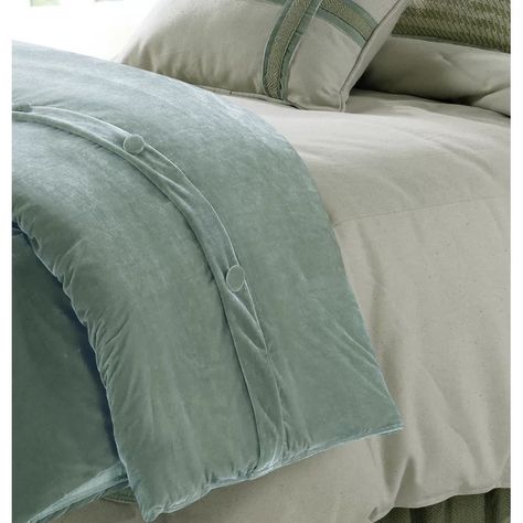 Darby Home Co Dyanna Velvet Duvet Cover & Reviews | Wayfair Velvet Duvet Cover, Velvet Duvet, Green Duvet Covers, Beach Bedding, Ruffle Bedding, Velvet Bed, Luxury Bedding Sets, Reversible Duvet Covers, Contemporary Bed