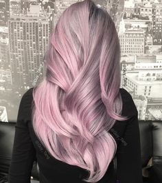 Pink Metallic by Guy Tang with @kenra Metallic Hair Color, Amethyst Hair, Colored Hair Tips, Vibrant Hair, Guy Tang, Silver Hair Color, Hair Color Pastel, Super Hair, Trendy Hair Color