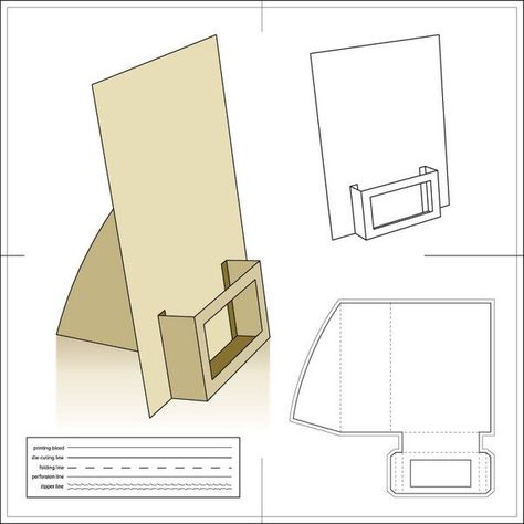 Diy Desk Calendar, Box Design Templates, Stampin Up Anleitung, Play Card, Creative Calendar, 달력 디자인, Packaging Template Design, Cardboard Design, Paper Box Template