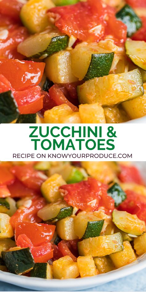 Zucchini Squash And Tomato Recipes, Zucchini And Diced Tomatoes, Zucchini Squash Side Dish Recipes, Sautéed Zucchini And Tomatoes, Zucchini And Canned Tomato Recipes, Roasted Tomatoes And Zucchini, Fresh Tomato And Zucchini Recipes, Sauteed Zucchini Recipes Healthy, Tomato Sauce With Zucchini