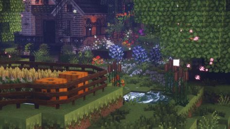 Minecraft Aesthetic Background, Aesthetic Background Gif, Minecraft Aesthetics, Minecraft Background, Gif Banners, Background Gif, Notion Inspo, Minecraft Aesthetic, Minecraft Images