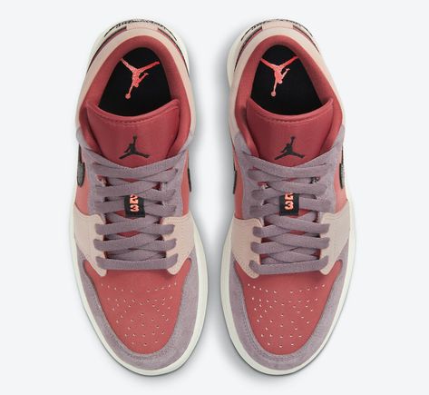 Air Jordan 1 Low Canyon Rust DC0774-602 Release Date - SBD Air Jordan 1 Zoom Air Comfort, Nike Air Jordan 1 Low, Womens Air Jordans, Jordans Women, Cute Nike Shoes, Cute Nikes, Man Style, Air Jordan 1 Low, Jordan 1 Low