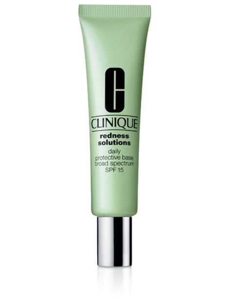 Clinique Redness Solutions Daily Protective Base SPF 15 | MYER Clinique Redness Solutions, Oil Free Makeup, Physical Sunscreen, Chemical Sunscreen, Happy Skin, Face Primer, Makeup Primer, Spf 15, Skin Care Moisturizer