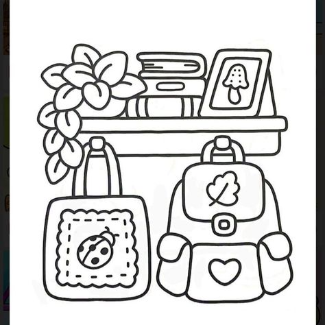 Color By Number Printable, Hello Kitty Colouring Pages, Bear Coloring Pages, Adult Coloring Designs, Hello Kitty Coloring, Colouring Page, Detailed Coloring Pages, Printable Coloring Book, Easy Coloring Pages