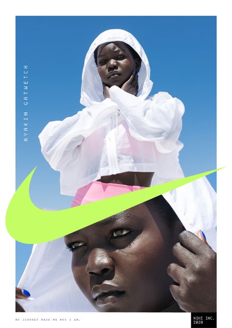 NIKE I AM_____ | Behance Fitness Campaign, Sports Campaign, Nike Ad, Art Direction Photography, Nike Design, Fashion Layout, Photography Editorial, Sports Graphic Design, Adobe Premiere Pro