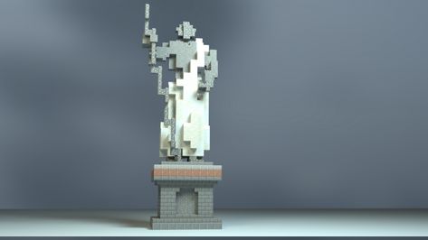 Build by mutekimeh Render zYitzu Discord EinHonigtee 7156 A diamond is appreciated and if you want to keep seeing my projects,just subscribe! If u... Statues Minecraft, Minecraft Maps Download, Statue Minecraft, Home Minecraft, Greek Mythical Creatures, Greek Parthenon, Greek Ideas, Greek Buildings, Minecraft Maps