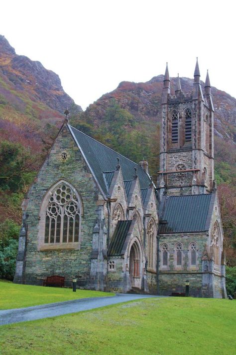 Kylemore Abbey Church - Connemara, Ireland Connemara Ireland, Kylemore Abbey, Quiet Man, County Clare Ireland, The Quiet Man, Mayo Ireland, Blarney Castle, Clare Ireland, County Cork Ireland