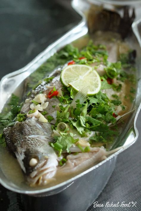 Thai Style Steamed Sea Bass | Bear Naked Food