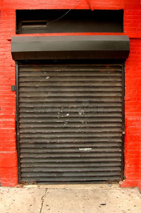 Industrial Garage door. A metal roll up industrial garage door , #Affiliate, #door, #Garage, #Industrial, #metal, #garage #ad Storage Architecture, Industrial Garage Door, Industrial Garage, Metal Garage, Garage Door Makeover, Garage Door Design, Industrial Storage, Industrial Metal, Garage Door