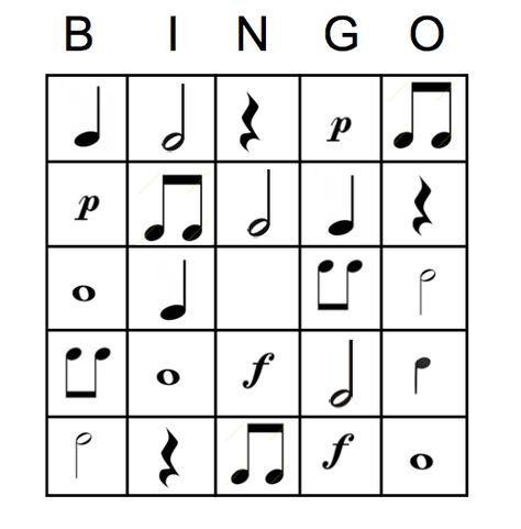 Music is Elementary: Music Notation Bingo Music Bingo, Music Education Games, Music Activities For Kids, Beginner Piano Music, Music Class Activities, Elementary Music Class, Music Teaching Resources, Music Notation, Music Camp