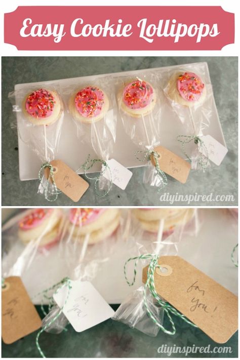 DIY Gift or Party Favor Idea: Easy Store Bought Cookie Lollipops Cookie Lollipops, Lollipops Diy, Chocolate Wedding Cakes, Lollipop Cookies, Girls Party Ideas, Chocolate Wedding, Buy Cookies, Chocolate Wedding Cake, Diy Cookie