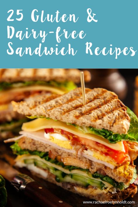 Gluten And Dairy Free Sandwiches, Non Dairy Sandwiches, Gluten Free Dairy Free Sandwiches, Dairy Free Breakfast Sandwich, Gf Sandwich Ideas, Gluten Free Sandwiches Ideas, Dairy Free Sandwich Ideas, Gluten Free Panini Recipes, Healthy Hot Sandwiches