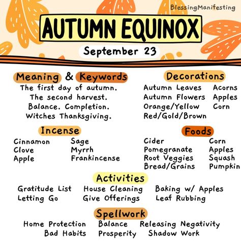 Autumn Equinox Ritual, Equinox Day, Wicca Crystals, Squash Bread, Samhain Ritual, Spiritual Altar, First Day Of Autumn, Pumpkin Activities, Happy Autumn