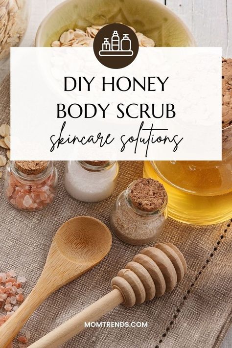 Make Your Own Body Scrub Make Your Own Body Scrub, Own Body Scrub, Honey Body Scrub, Honey Sugar Scrub, Diy Body Scrub Recipes, Diy Sugar Scrub Recipe, Diy Honey, Organic Body Scrub, Body Scrub Recipe