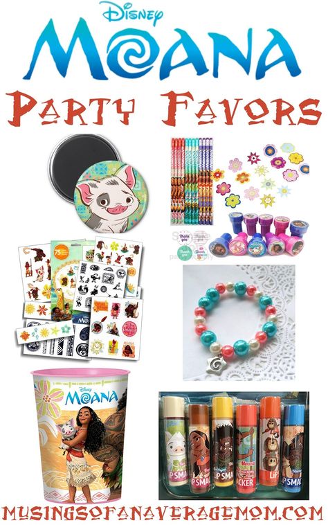 Moana Party Favors, Party Favour Ideas, Moana Theme Birthday, Moana Movie, Moana Theme, Moana Themed Party, Party Favor Ideas, Favour Ideas, Moana Birthday Party