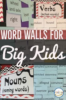 Interactive Word Wall, Vocabulary Word Walls, Tenth Grade, Word Walls, Teaching Third Grade, Ninth Grade, Third Grade Reading, Social Emotional Development, Upper Elementary Resources