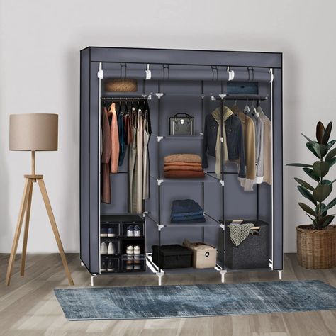 Colour	Gray
Brand	Lemontree
Room type	Bedroom, Living Room, Home Office, Playroom, Hallway
Size	Large
Shape	Cupboard Cupboard Clothes, Shelves Cupboard, Canvas Wardrobe, Clothes Storage, Bedroom Wardrobe, Tree Canvas, Hanging Rail, Lemon Tree, Cupboard