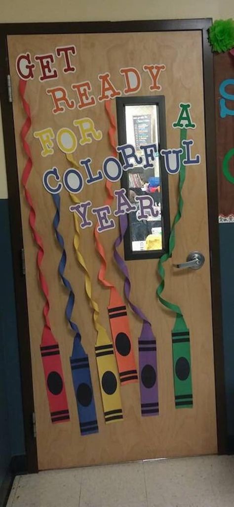 Teachers School Classroom Door Decoration Cutouts DIY Kit get Ready for a Colorful Year Back to School Decor Classroom Door Decoration - Etsy 2023 Classroom, Preschool Door, Kindness Ideas, Daycare Business, School Door Decorations, Prek Classroom, Preschool Bulletin, Preschool Classroom Decor, Teacher Doors