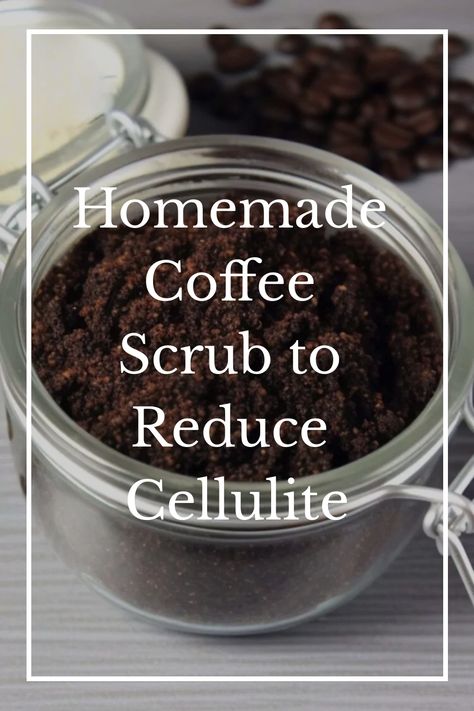 Did you know a homemade coffee scrub can help reduce the appearance of cellulite? It can, and we’ve got a recipe for you to make it yourself. Coffee Scrub Recipe, Homemade Coffee Scrub, Uses For Coffee Grounds, Coffee Grinds, Homemade Coffee, Coffee Benefits, Scrub Recipe, Natural Exfoliant, Coffee Scrub