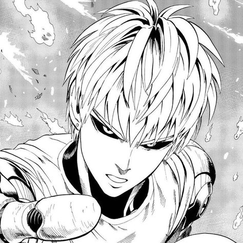 𝗠𝗮𝗻𝗴𝗮: One Punch Man┆Genos #OnePunchMan #manga #mangaicon #icon #mangaboy #profile #profilepicture #genos Genos One Punch Man, Punch Manga, Opm Manga, One Punch Anime, Head Study, One Punch Man Manga, One Punch Man Anime, Man Icon, Manga Style