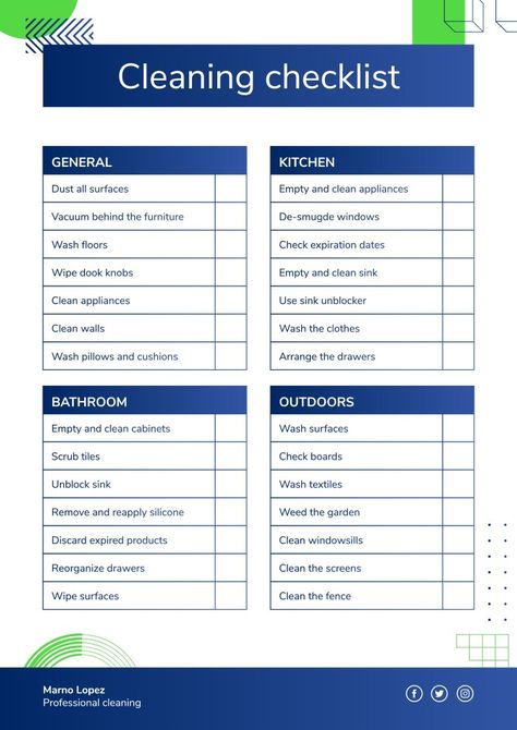 Geometric Gradient House Cleaning Experts Checklist Cleaning Service Checklist, Expiration Dates On Food, Restaurant Business Plan, Hotel Manager, Cleaning Chart, Starting A Restaurant, Cleaning Cabinets, Geometric Gradient, Wash Pillows