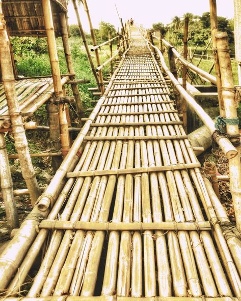 Local Guides Connect - Village Accessible of Love- Bamboo Bridge in My Vi... - Local Guides Connect Bamboo Bridge, Conceptual Model, Bamboo Architecture, Wheelchair Ramp, Village Life, Local Guide, Great Photos, 3ds Max, Ecology