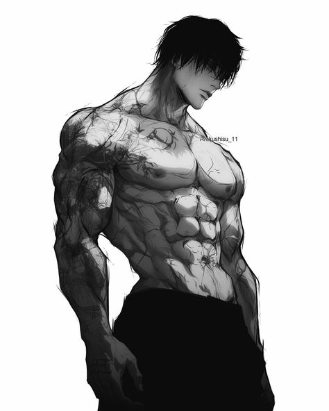 Muka Lelaki, Gym Wallpaper, Gym Art, Gym Guys, Anime Guys Shirtless, The Perfect Guy, Guy Drawing, Cool Anime Pictures, Character Design Male