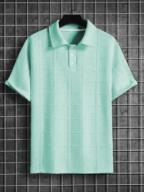 Turquoise Tshirt, Polo Shirt Colors, Color Shorts, Sports Equipment, Mens Summer, Fashion Online Shop, Online Fashion, All Fashion, Fashion Inspiration