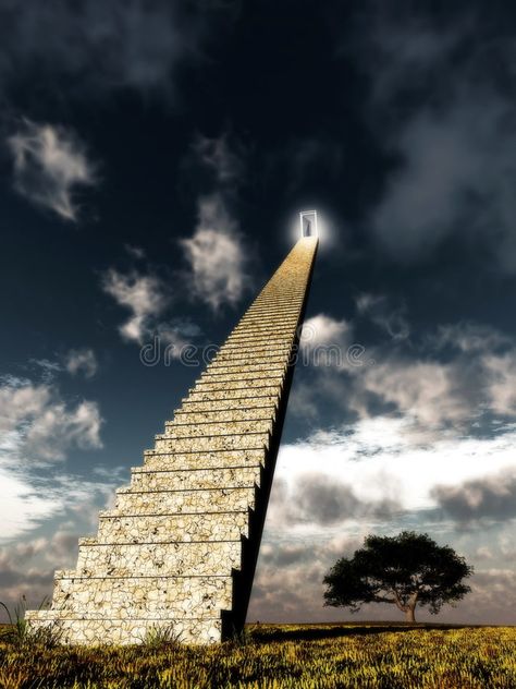 A stairway. A concept of journey to higher quality of life. Can be applied to il , #sponsored, #higher, #quality, #journey, #stairway, #concept #ad Illusion Photos, Past Life Regression, Gif Photo, Christian Images, Stairway To Heaven, Gif Pictures, Once In A Lifetime, Past Life, Image Hd