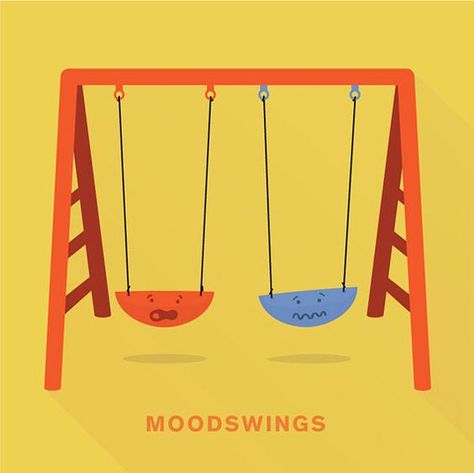 Mood swings Pun Illustrations, Visual Rhetoric, Big Pun, Punny Puns, Visual Puns, Cute Puns, Bad Puns, Some Jokes, Puns Jokes