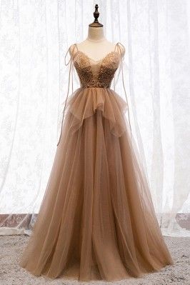 Women Dresses, Dresses For Women Online - SheProm.com Prom Dresses Long Champagne, Lace Prom Dresses, Prom Dresses Long Lace, Corset Dress Prom, Lace Formal Dress, Custom Size Dresses, فستان سهرة, Birthday Party Dress, Chiffon Ruffle