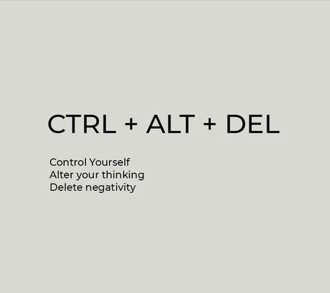 Control Emotions Aesthetic, Emotion Control Aesthetic, Ctrl Alt Del Quotes, Control Alt Delete Quotes, Emotional Control Affirmations, Glass Half Full Quotes, Glass Half Full Tattoo, Control Your Emotions Quotes, Z Meaning